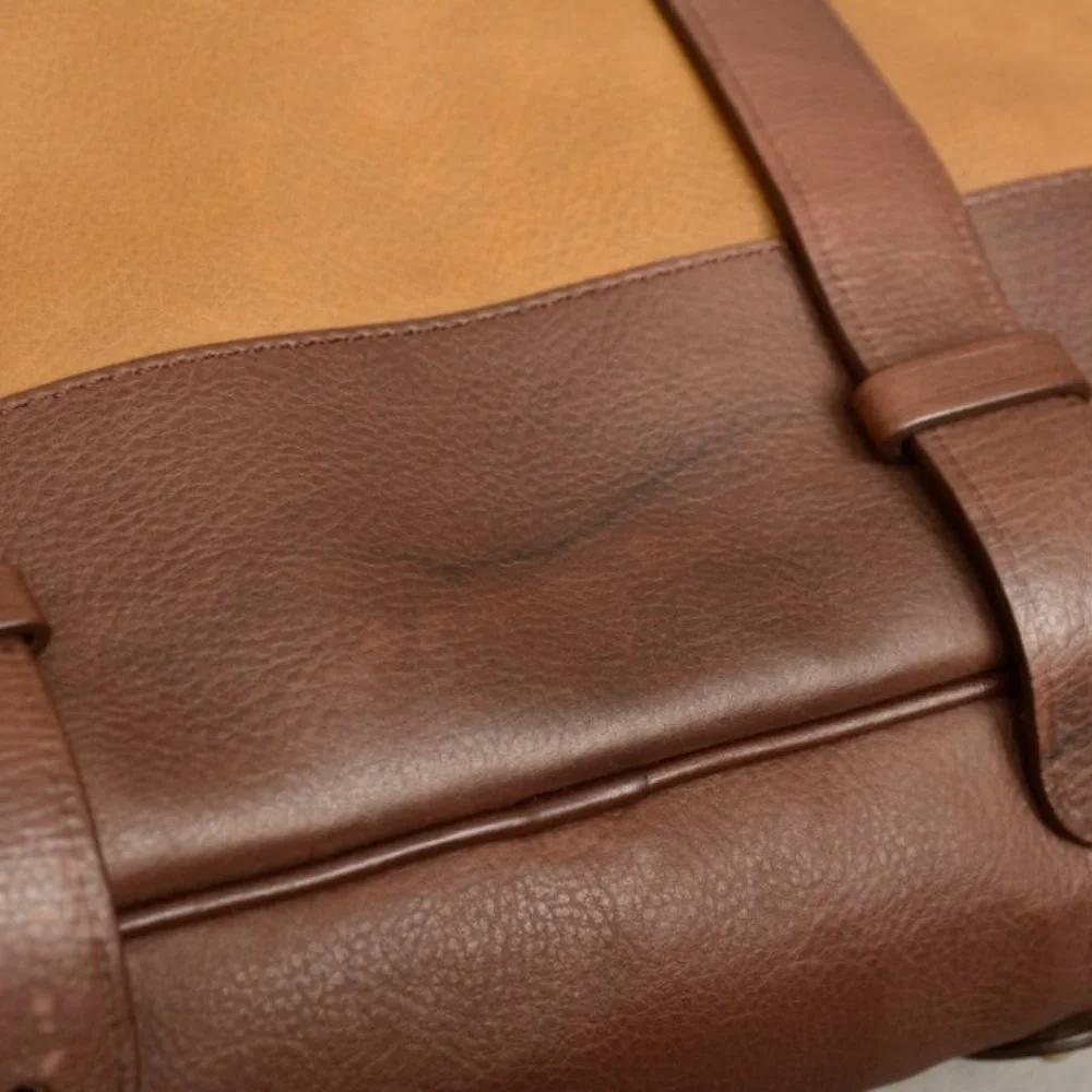 Cole Haan Rustic Zip Top Briefcase Laptop Bag